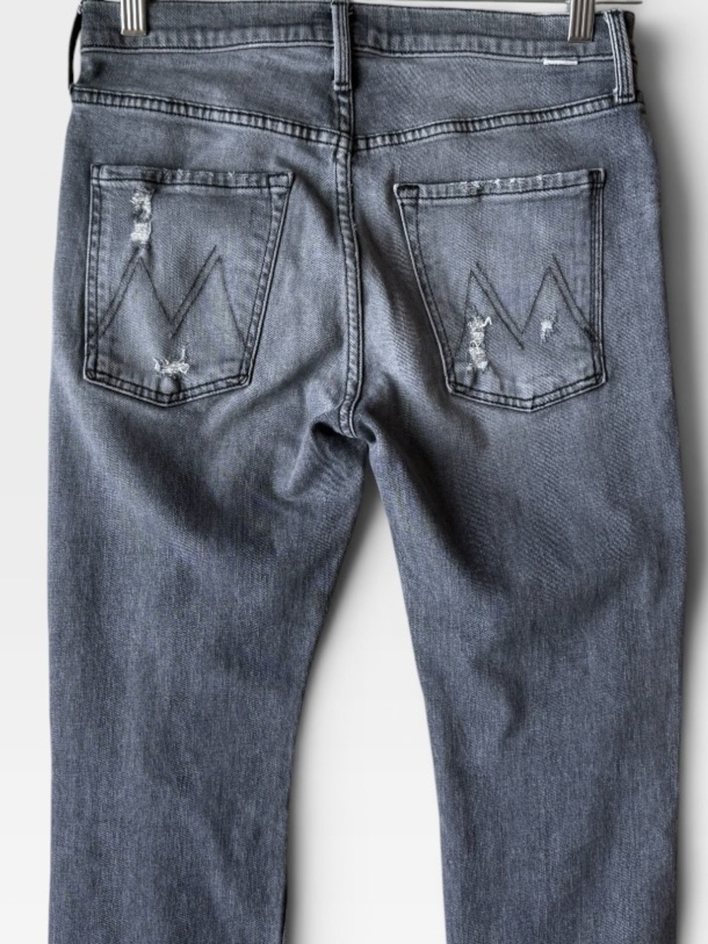 MOTHER The Scrapper Cuff Ankle Fray Jeans - Picture 7 of 11